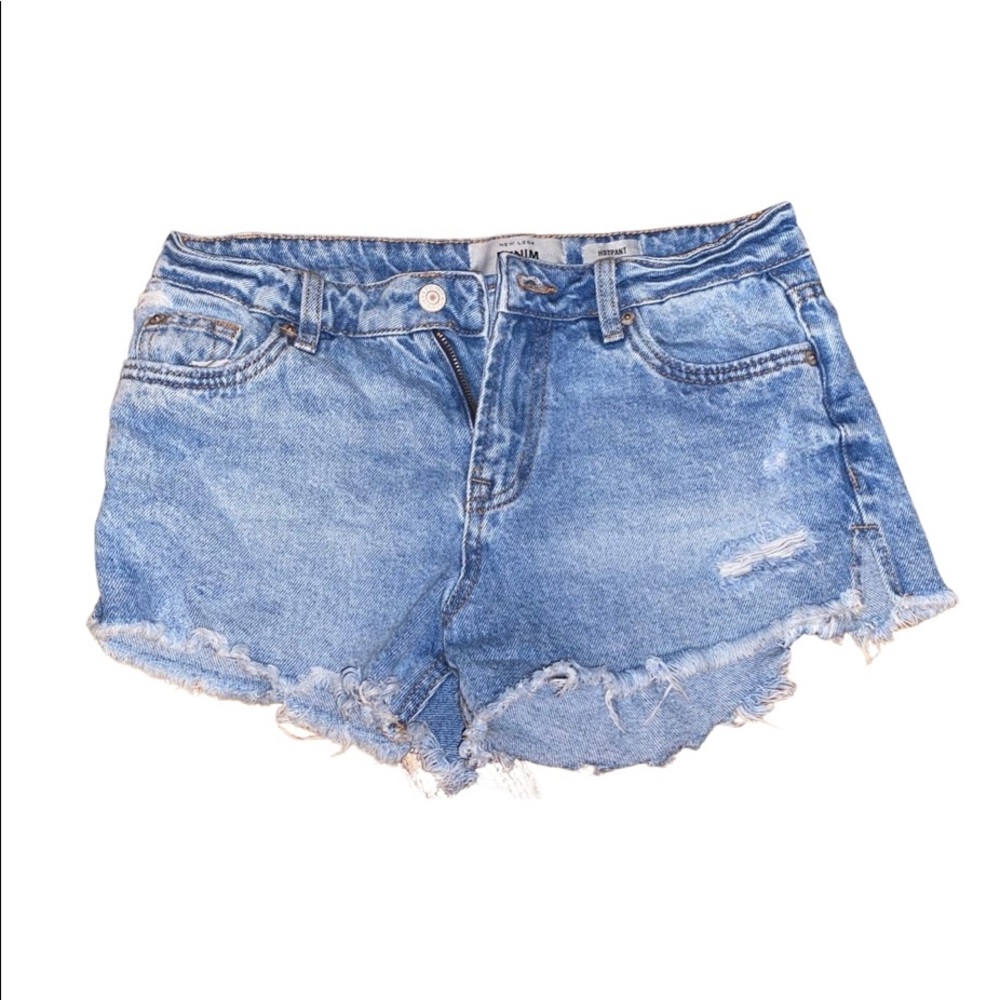 New look denim shorts